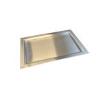 In-Room Rectangular Coffee Tray, Stainless Steel